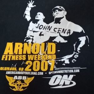 Arnold Fitness John Cena T shirt